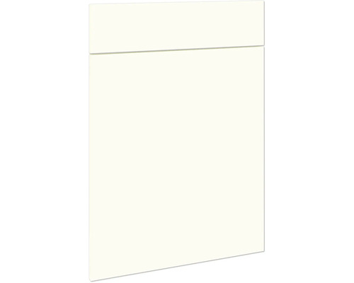 PICCANTE Smart Frontenset Unterschrank 50 cm 1 Drehtür und 1 Schubkastenblende weiss Feinstruktur mit Dickkante "Z" Küchenschrankfront