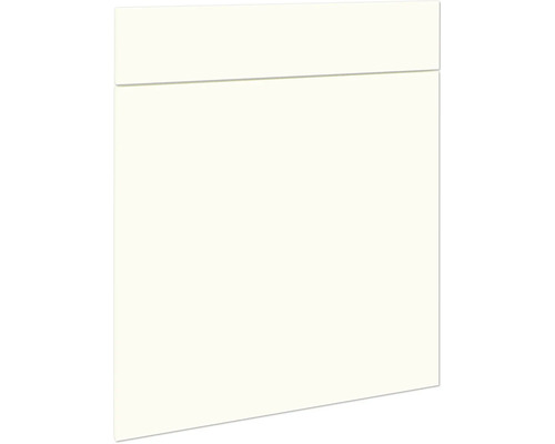 PICCANTE Smart Frontenset Unterschrank 60 cm 1 Drehtür und 1 Schubkastenblende weiss Feinstruktur mit Dickkante "AA" Dekorplatte