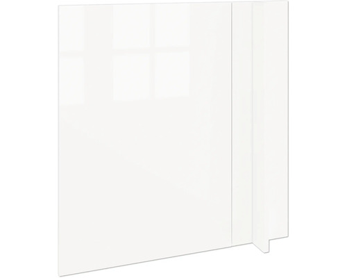 PICCANTE Smart Front Eckunterschrank 100 cm 1 Drehtür weiss hochglanz foliert "AG" Küchenschrankfront