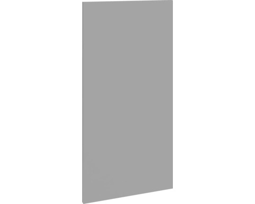 PICCANTE Smart Schranktür für Eckoberschrank 60 cm H: 70 cm basaltgrau matt mit Dickkante "K" Graue Möbelblende