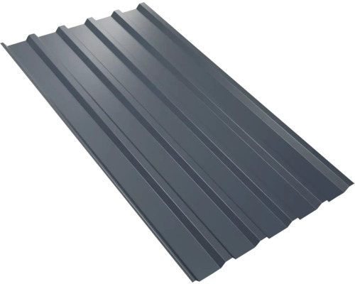 PRECIT Trapezblech W35LR anthrazitgrau RAL7016 2000 x 1070 x 0,75 mm Trapezblech für Dacheindeckung