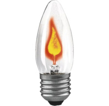 Ampoule bougie avec effet de flamme pour un éclairage d''ambiance