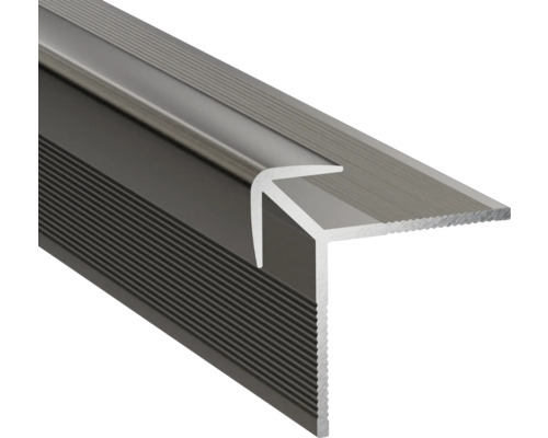 Profilé de bordure d''escalier en aluminium