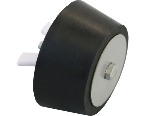 Accessoires pour piscine Bouchon d'hiver en plastique noir Coussin d''étanchéité pour tuyaux avec fermeture à vis