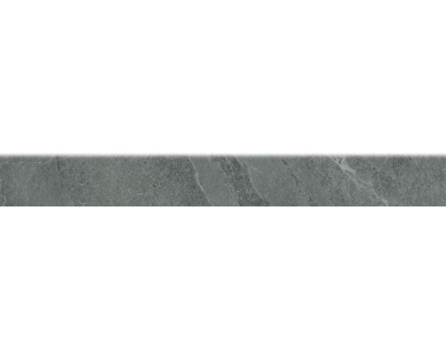 Carrelage pour plinthe MIRAVA NARVIK smoke LxLxE 7.5x60x0.85 cm Revêtement mural décoratif avec motif de pierre