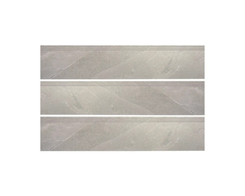 Trois carreaux d''escalier gris