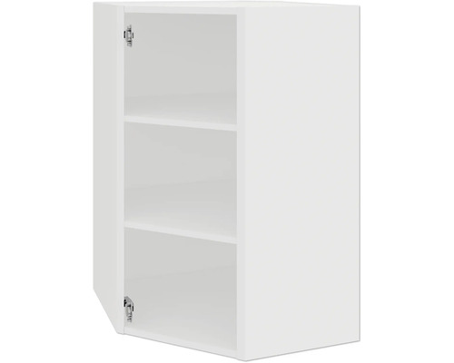 Armoire suspendue blanche avec trois compartiments