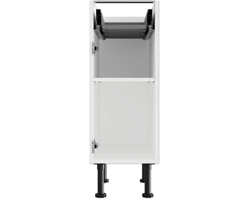 Küchenunterschrank mit Auszugsystem und Füssen