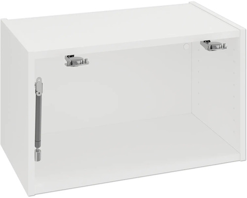 Meuble haut blanc avec raccords internes