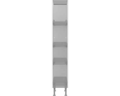Armoire haute avec quatre étagères