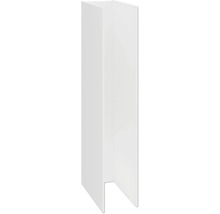 Panneau latéral blanc pour meuble de salle de bains