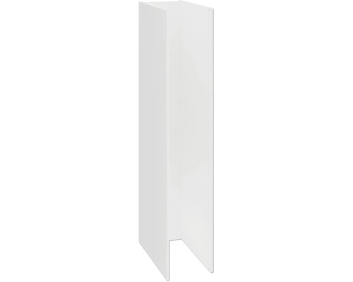 Panneau latéral blanc pour meuble de salle de bains