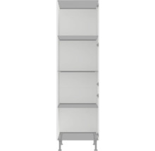 Hochschrank mit mehreren Regalböden und Füssen