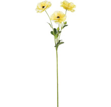 Fleur artificielle décorative avec fleurs jaunes