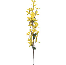 Branche décorative avec fleurs jaunes pour la décoration intérieure