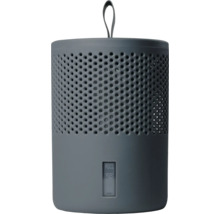 Récipient à boisson gris avec poignée et indicateur de niveau