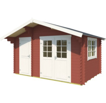 Abri de jardin en bois avec fenêtre et double porte