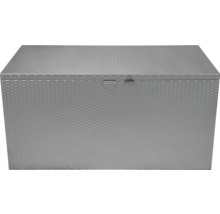 Graue Aufbewahrungsbox mit Deckel