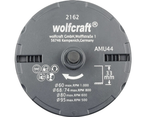 Fraise Wolfcraft AMU 44