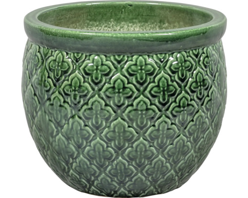 Pot de fleurs en céramique avec motif