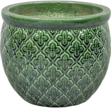 Pot de fleurs en céramique avec motif