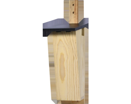 Holz-Nistkasten mit Dach für Gartenvögel