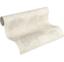 Tapetenrolle mit Ginkgo Blatt Muster