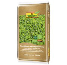 FloraSelf Engrais gazon à diffusion lente, 15 kg pour 300 mètres carrés