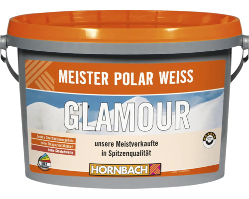 Peinture d''intérieur Meister Polar Weiss Glamour en seau