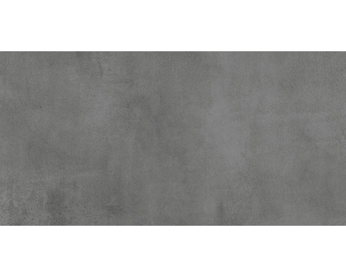 Carrelage sol et mur en grès-cérame fin Noblesse 30 x 60 x 0,95 cm grigio gris mat rectifié Texture de béton grise pour projets de construction