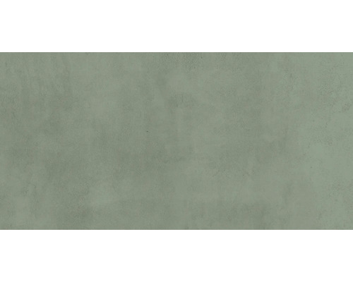 Carrelage sol et mur en grès-cérame fin Urbex green mat 30 x 60 x 0.95 cm Texture de béton grise pour intérieur et extérieur