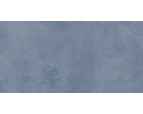 Carrelage sol et mur en grès-cérame fin Urbex navy mat 30 x 60 x 0.95 cm Peinture murale bleue avec finition mate