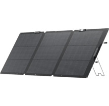 Panneau solaire portable avec trois panneaux et support
