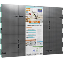 Sous-couche pour stratifié et parquet SELITAC pro avec technologie de coupe facile