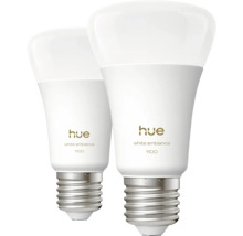 Deux ampoules Philips Hue White Ambiance 1100