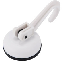 Saugnapf mit Haken zur Befestigung