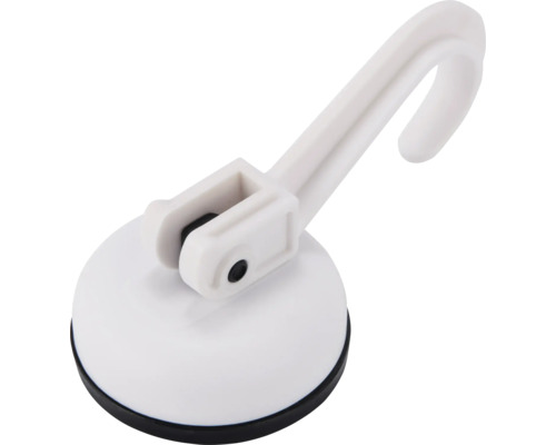 Saugnapf mit Haken zur Befestigung