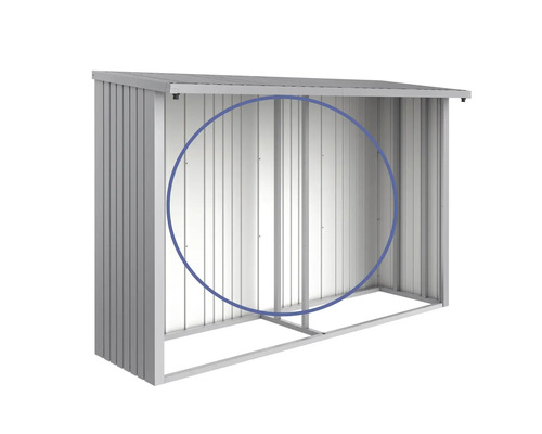 Abri de jardin en métal