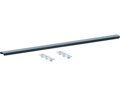 Barre de penderie avec matériel de fixation