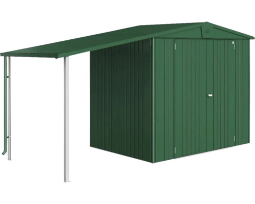 Abri de jardin avec auvent pour ranger les outils de jardin et les outils