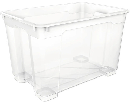 Transparente Aufbewahrungsbox aus Kunststoff