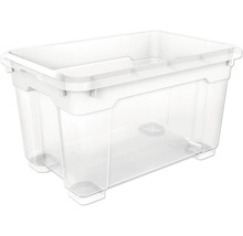 Transparente Aufbewahrungsbox aus Kunststoff