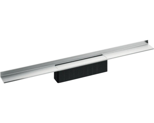 Caniveau de douche Swisspor 268 x 10 mm capacité d’écoulement 80 l/min 303618 Caniveau de douche avec corps de montage