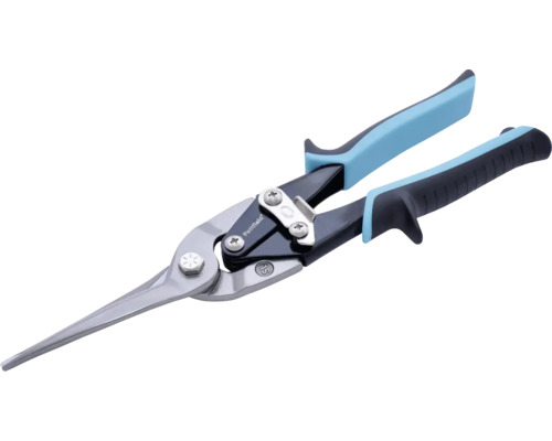 Blechschere mit langen Schneiden