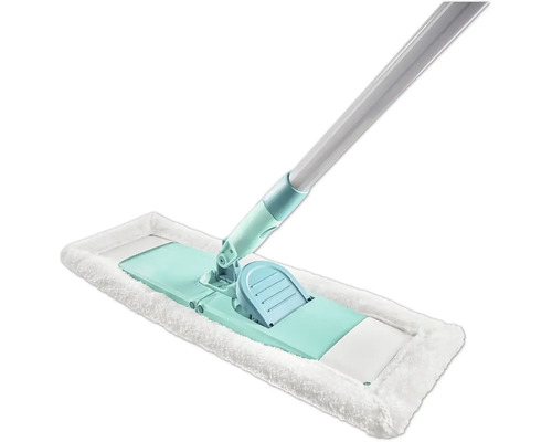 Flachwischmopp mit Teleskopstiel und Mikrofaserbezug