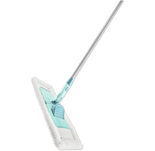 Flachwischmopp mit Teleskopstiel und Mikrofaserbezug