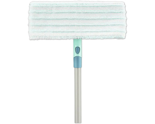 Lave-pont avec manche télescopique et housse en microfibre