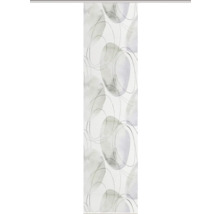 Panneau coulissant avec motif de cercles abstraits