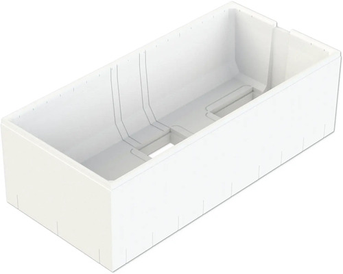 Badewannenträger zu Jungborn DIECI 170 x 75 cm Leere Badewanne aus Sanitäracryl