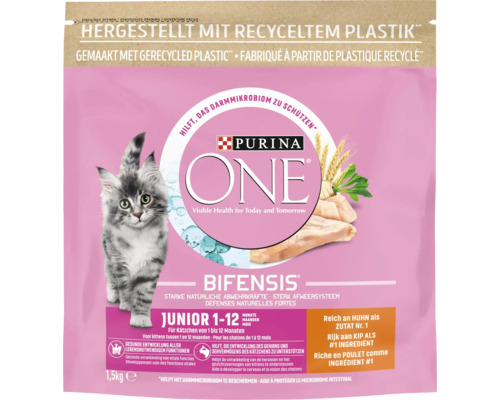 Purina One Junior nourriture pour chatons de 1 à 12 mois